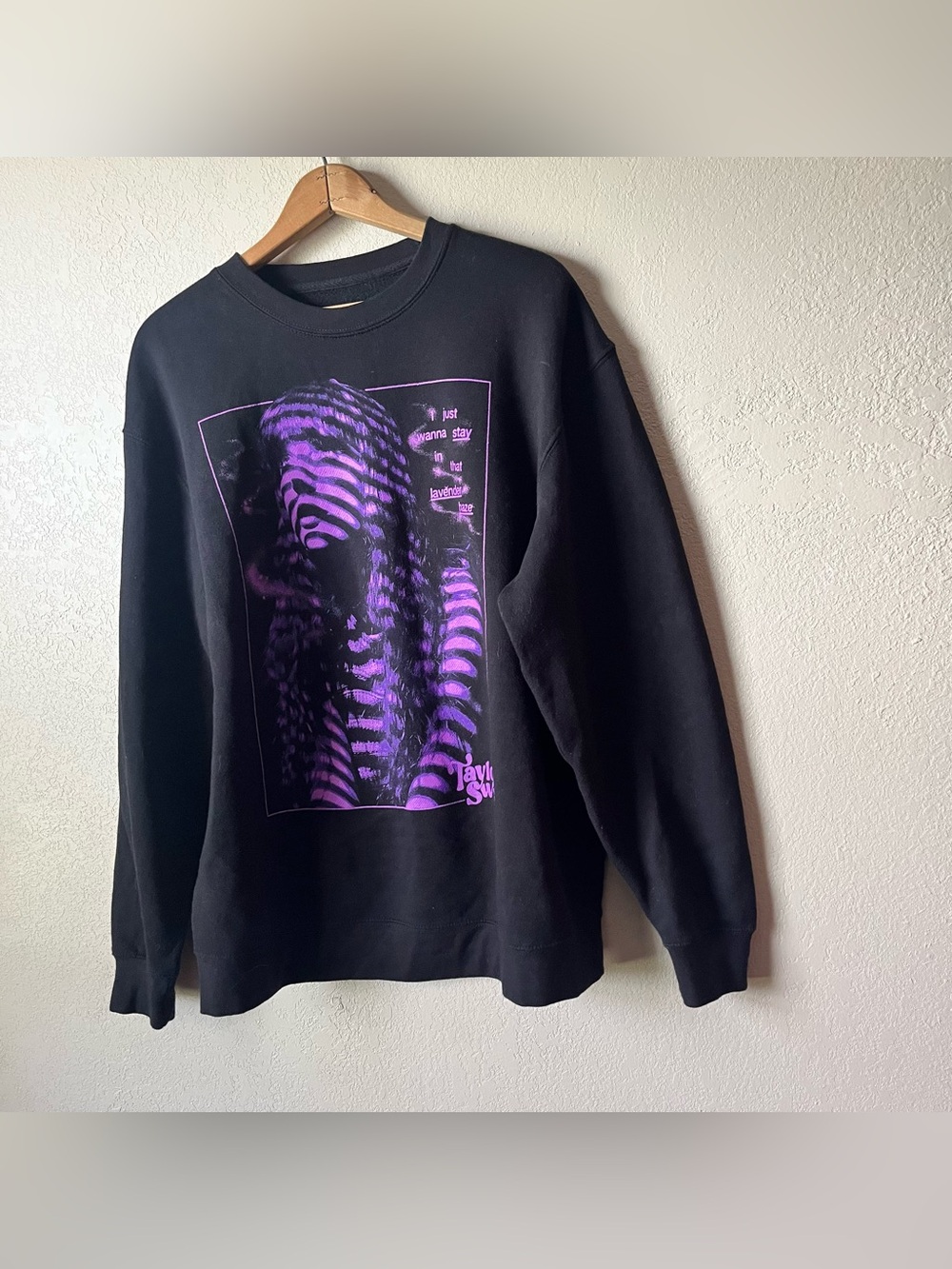 Taylor Swift Eras Tour Lavender Haze Crewneck - Picture 2 of 5